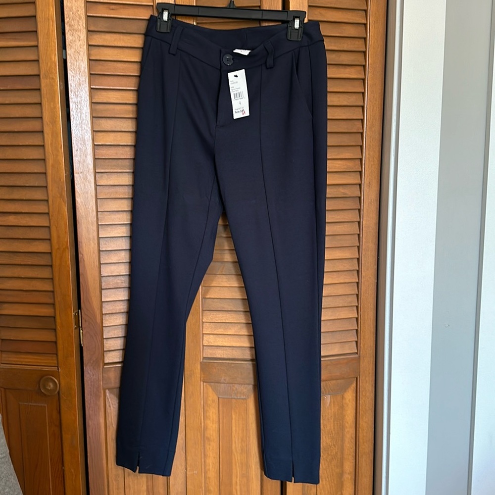 Navy Agency trousers size 4 never worn Cabi